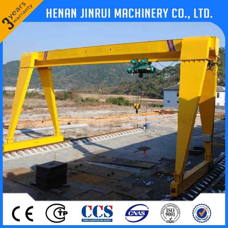 Electric single beam gantry crane price  1__20t